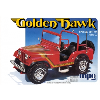 Plastikmodell – 1:25 1981 Jeep CJ5 Golden Hawk Auto – MPC986